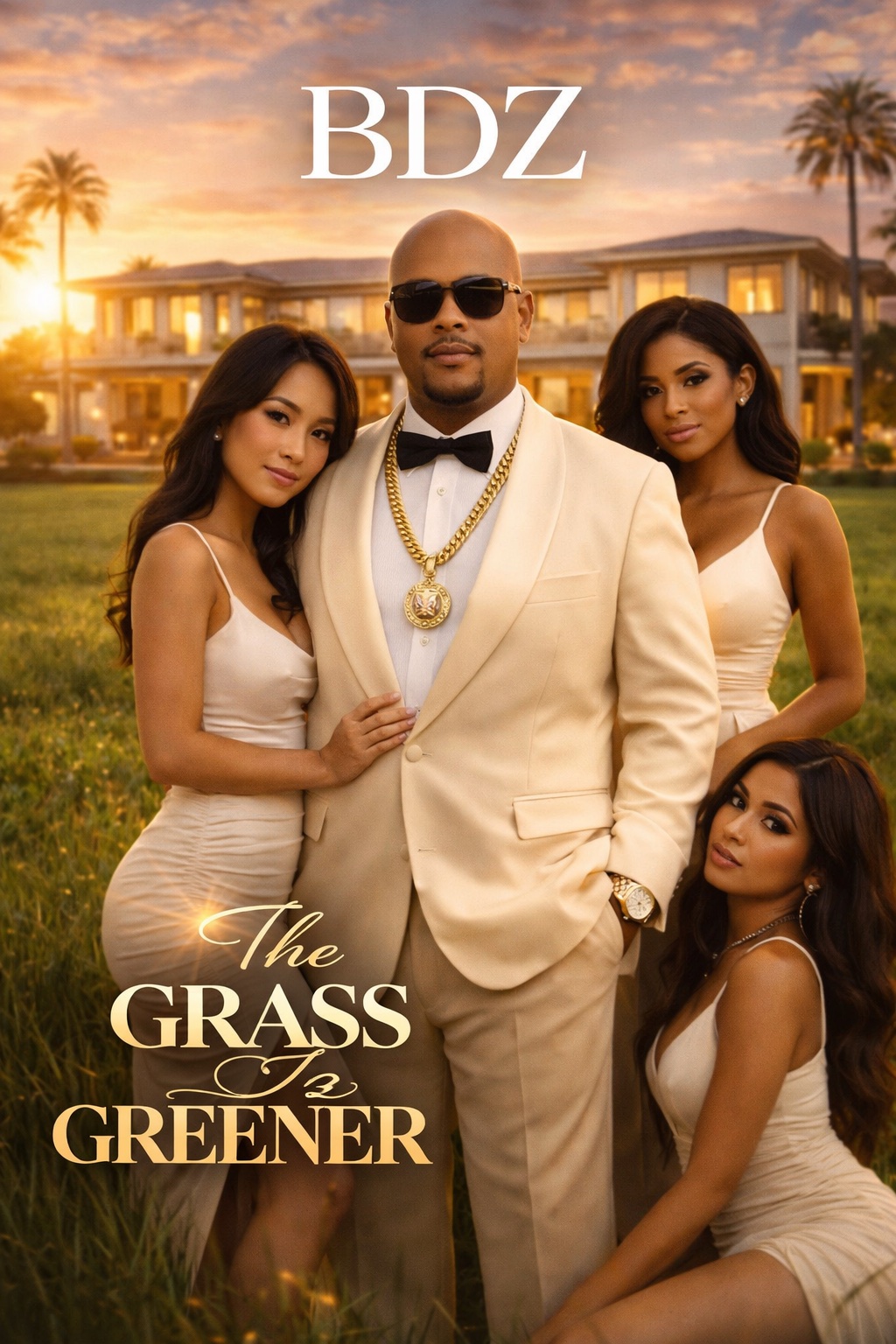 The Grass iz Greener single cover by BDZ